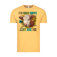 Vintage Mustard im head heffa just ask me Vintage Tee - texasbilliewilder