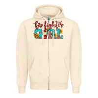 Sandshell firefighter son girl Zipper Hoodie - HRA Design Shop