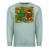 Seafoam go american football leopard Premium Sweatshirt - NancyCooperArtShop