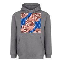 Storm american flag seamless pattern Heavyweight Hoodie - BundleAndBundleShop