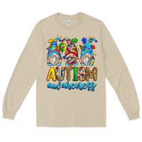 Mushroom autism awareness gnomes Long Sleeve Tee - Zillion Design Studio