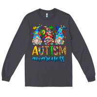 Smoke autism awareness gnomes Long Sleeve Tee - Zillion Design Studio