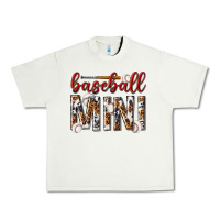 Pistachio baseball mini with leopard Urban Heavy Tee - texasbilliewilder