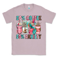 Lilac 50 coffee 50 anxiety coffee cups Classic Tee - Zillion Design Studio