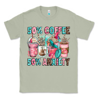 Matcha 50 coffee 50 anxiety coffee cups Classic Tee - Zillion Design Studio