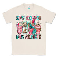 Natural 50 coffee 50 anxiety coffee cups Classic Tee - Zillion Design Studio