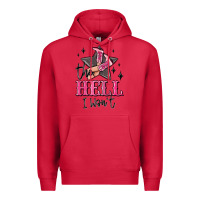 Cardinal the hell i wont cowgirl Premium Hoodie - MaliasSmallBusiness