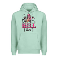 Seafoam the hell i wont cowgirl Premium Hoodie - MaliasSmallBusiness