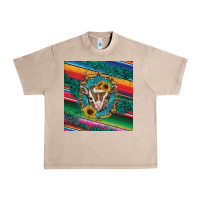 French Oak western baby goat Urban Heavy Tee - BarkalooDesign