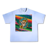 Grape Ice western baby goat Urban Heavy Tee - BarkalooDesign