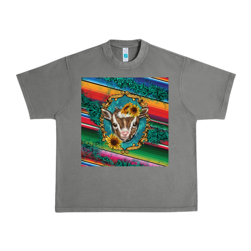 Western Baby Goat Urban Heavy Tee by BarkalooDesign | Teevron