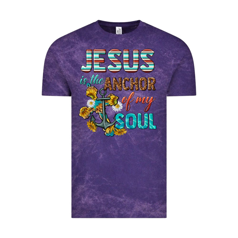 Jesus Is The Anchor Of My Soul Vintage Tee by texasbilliewilder | Teevron