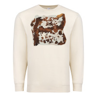Sandshell hand drawn cowhide cow fur Premium Sweatshirt - BarkalooDesign