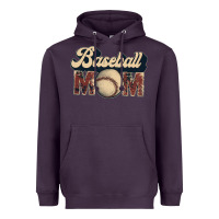 Plum baseball mom Heavyweight Hoodie - JahusDesignShop