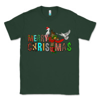 Sports Green Merry christmas cross Classic Tee - FaDigitalArtStudio