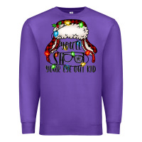 Purple you'll shoot your eye out kid christmas story Premium Sweatshirt - Jasminsmagicworld