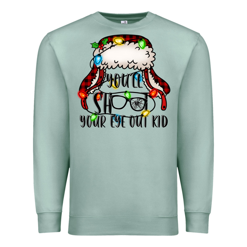 You'll Shoot Your Eye Out Kid Christmas Story Premium Sweatshirt by Jasminsmagicworld | Teevron