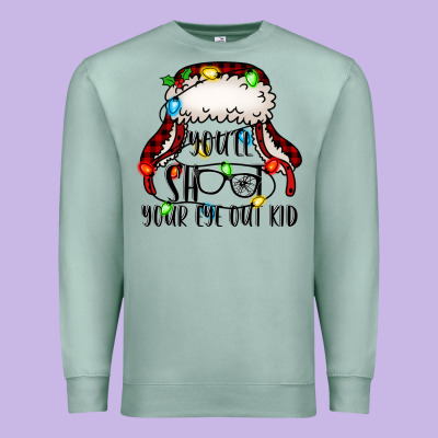 You'll Shoot Your Eye Out Kid Christmas Story Premium Sweatshirt Designed By Jasminsmagicworld