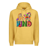 Antique Gold autism be kind Premium Hoodie - NancyCooperArtShop