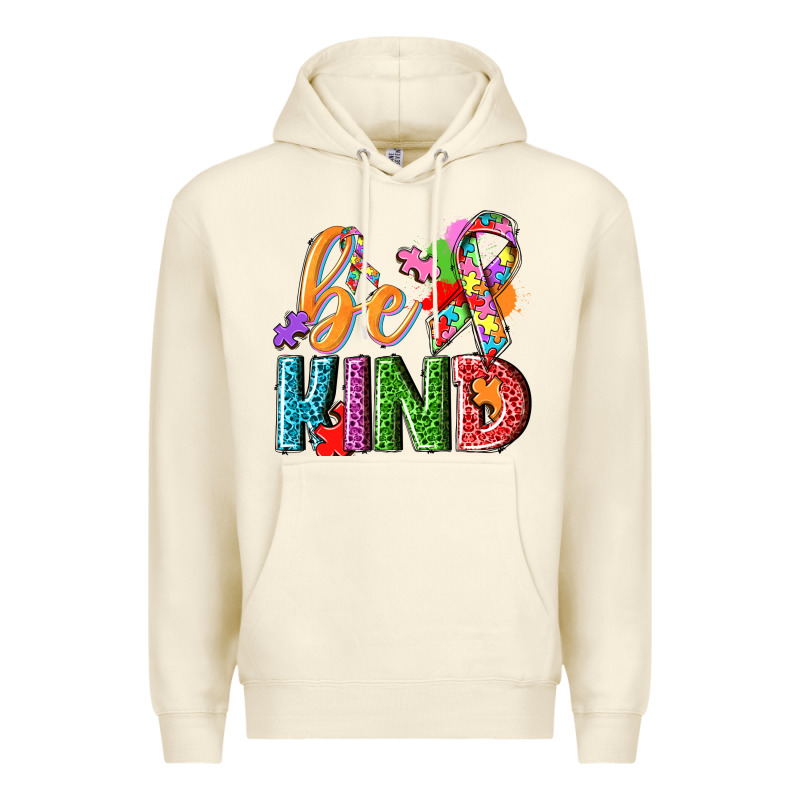 Autism Be Kind Premium Hoodie by NancyCooperArtShop | Teevron