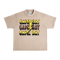 French Oak game day game day softball lightning bolt Urban Heavy Tee - Zillion Design Studio