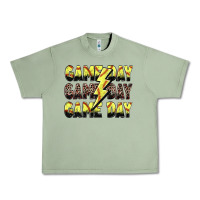 Oil Green game day game day softball lightning bolt Urban Heavy Tee - Zillion Design Studio