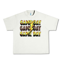 Pistachio game day game day softball lightning bolt Urban Heavy Tee - Zillion Design Studio