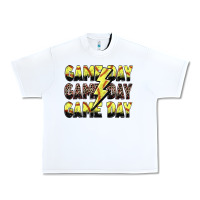 White game day game day softball lightning bolt Urban Heavy Tee - Zillion Design Studio