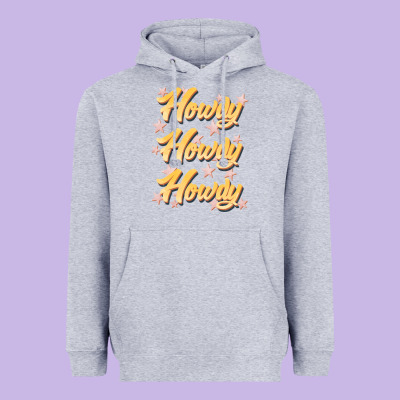 Howdy Howdy Howdy Heavyweight Hoodie Designed By Jahusdesignshop