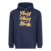 Navy howdy howdy howdy Heavyweight Hoodie - JahusDesignShop