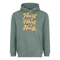 Sage howdy howdy howdy Heavyweight Hoodie - JahusDesignShop