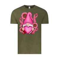 Vintage Olive Breast Cancer gnomes Vintage Tee - RanaPortraitStore