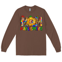 Chestnut mom #autism life Long Sleeve Tee - Zillion Design Studio