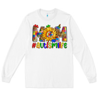 White mom #autism life Long Sleeve Tee - Zillion Design Studio