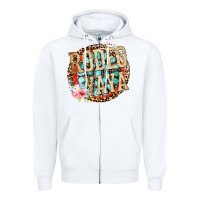 White rodeo yaya Zipper Hoodie - RacoonDesign