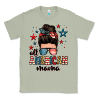 Matcha all american mama messy bun Classic Tee - Zillion Design Studio