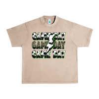 French Oak game day game day soccer lightning bolt Urban Heavy Tee - Zillion Design Studio