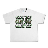 Lunar Rock game day game day soccer lightning bolt Urban Heavy Tee - Zillion Design Studio