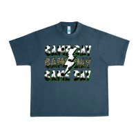 Midnight Navy game day game day soccer lightning bolt Urban Heavy Tee - Zillion Design Studio