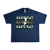 Navy game day game day soccer lightning bolt Urban Heavy Tee - Zillion Design Studio
