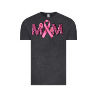 Vintage Black Breast Cancer Awareness Mom Vintage Tee - RanaPortraitStore