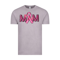 Vintage Zinc Breast Cancer Awareness Mom Vintage Tee - RanaPortraitStore