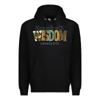 Black she speaks with wisdom proverbs 31 26 Premium Hoodie - NancyCooperArtShop