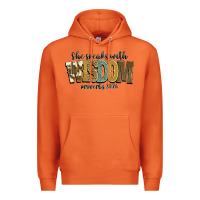 Carrot she speaks with wisdom proverbs 31 26 Premium Hoodie - NancyCooperArtShop