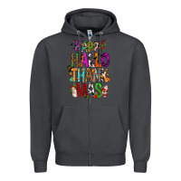 Smoke happy hallothankmas Zipper Hoodie - FaDigitalArtStudio