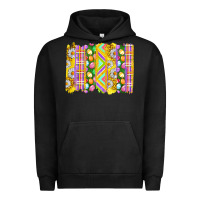 Pigment Black Easter Brushstrokes Urban Hoodie - BundleAndBundleShop