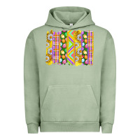 Pigment Oil Green Easter Brushstrokes Urban Hoodie - BundleAndBundleShop