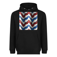 Black 4th july stripes seamless pattern Heavyweight Hoodie - BundleAndBundleShop