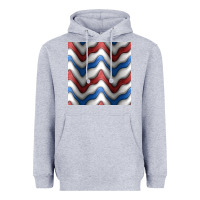Heather Grey 4th july stripes seamless pattern Heavyweight Hoodie - BundleAndBundleShop