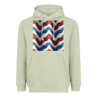 Matcha 4th july stripes seamless pattern Heavyweight Hoodie - BundleAndBundleShop